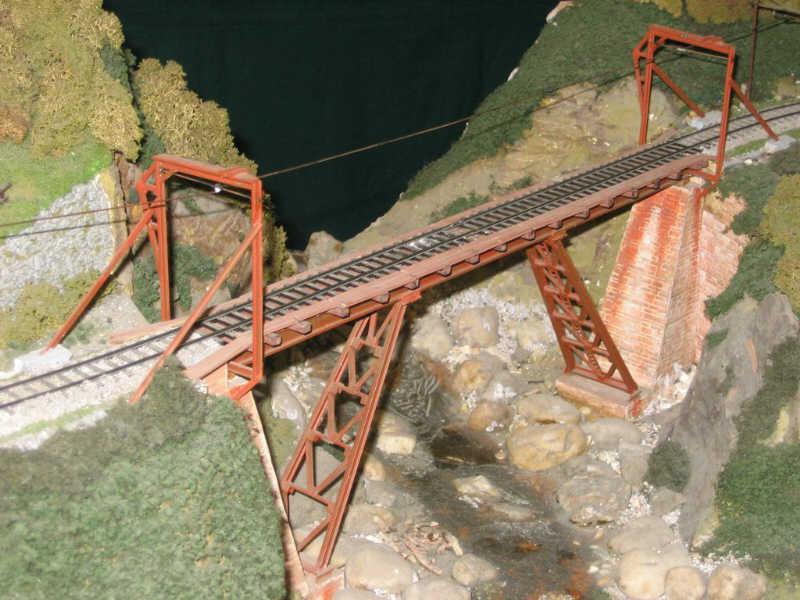 Puente de Steffenback, que se desmonta para pasar el invierno para evitar que lo destruyan las avalanchas